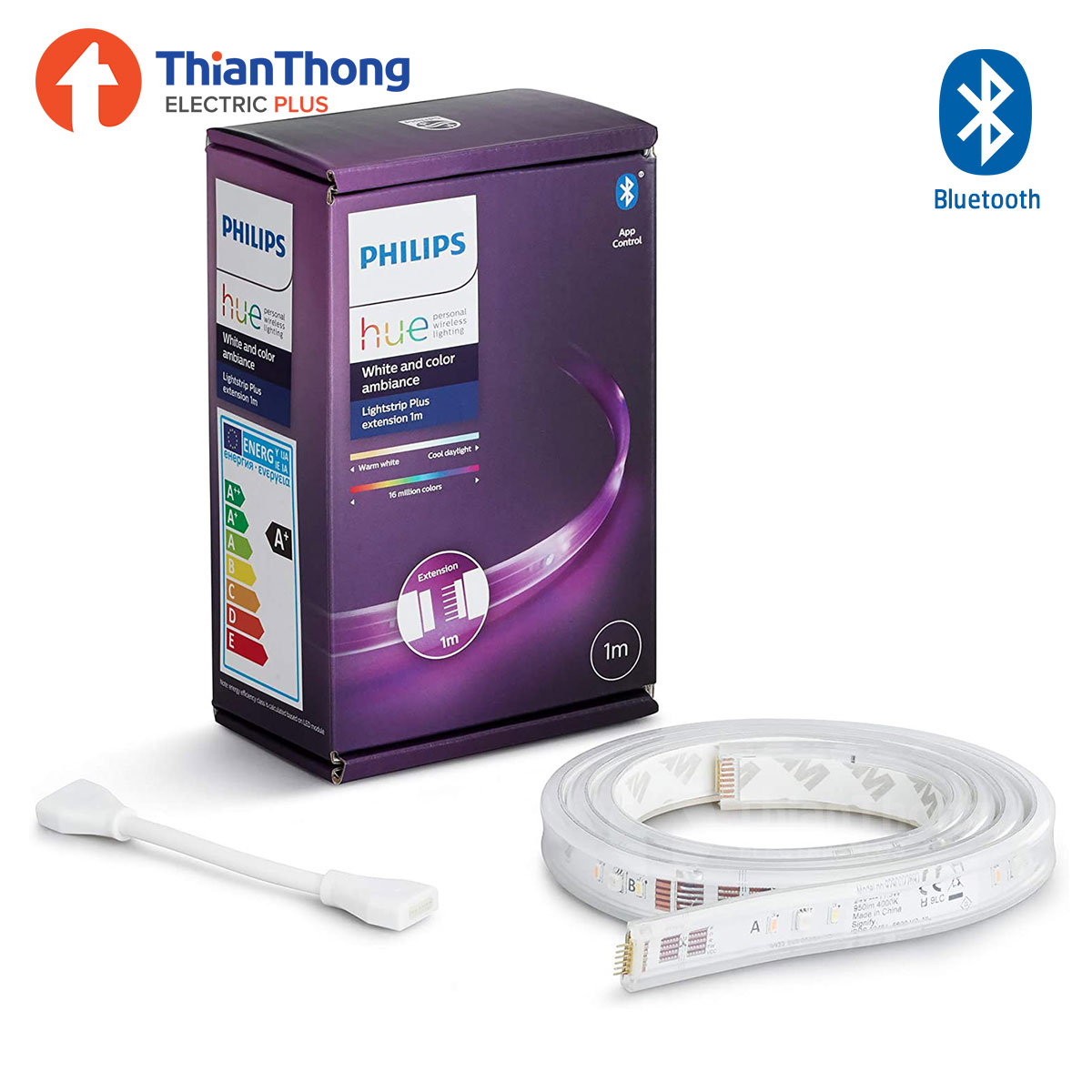 Philips Hue LightStrip LED ไฟเส้นเปลี่ยนสี อัจฉริยะ ชุดเริ่มต้นยาว 2 เมตร  COL Lightstrip Plus APR Base Lightstrips